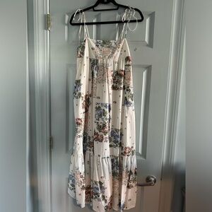 Levi’s patchwork midi dress